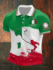 Herren-Festa-della-Repubblica-Repvbblica-Italiana-Printhemd
