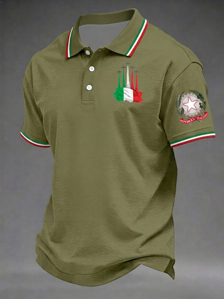 Herren-Festa-della-Repubblica-Repvbblica-Italiana-Printhemd