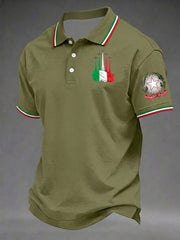 Herren-Festa-della-Repubblica-Repvbblica-Italiana-Printhemd