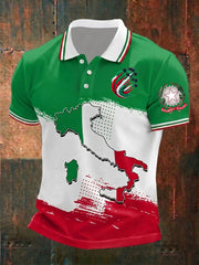 Herren-Festa-della-Repubblica-Repvbblica-Italiana-Printhemd