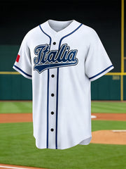 Männer italienisches Baseball-Shirt